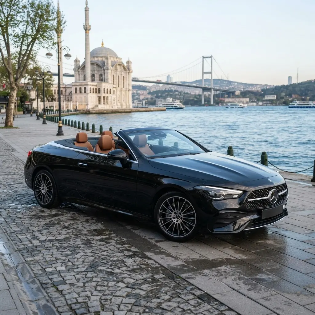 Mercedes-Benz CLE Cabriolet available from Istanbul Chauffeur