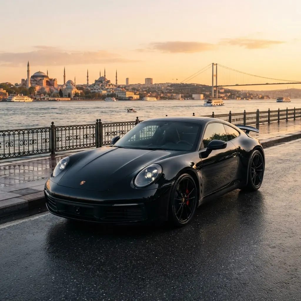 Porsche 911 available from Istanbul Chauffeur